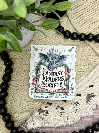 Fantasy Readers Society Mini Plaque
