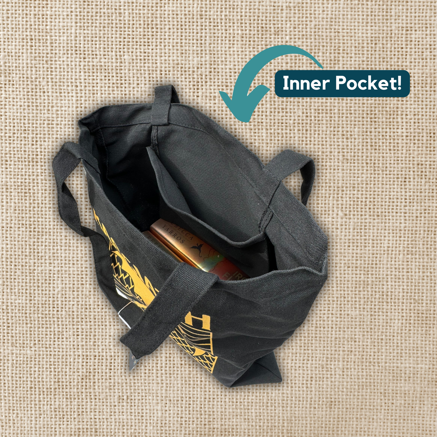 Fourth Wing Tote Bag | Basgiath War College