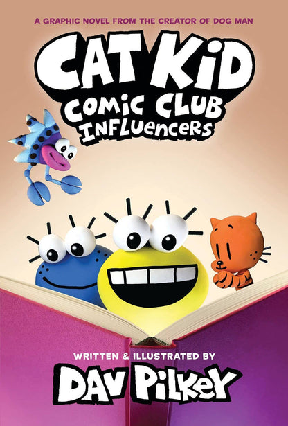Cat Kid Comic Club: Influencers (Hardcover) Cat Kid Book 5 - B Stock