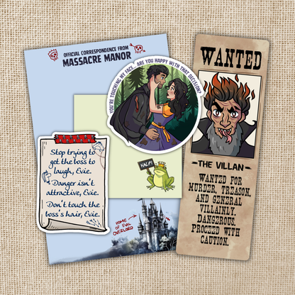 Assistant to the Villain Boxed Stationery Gift Set