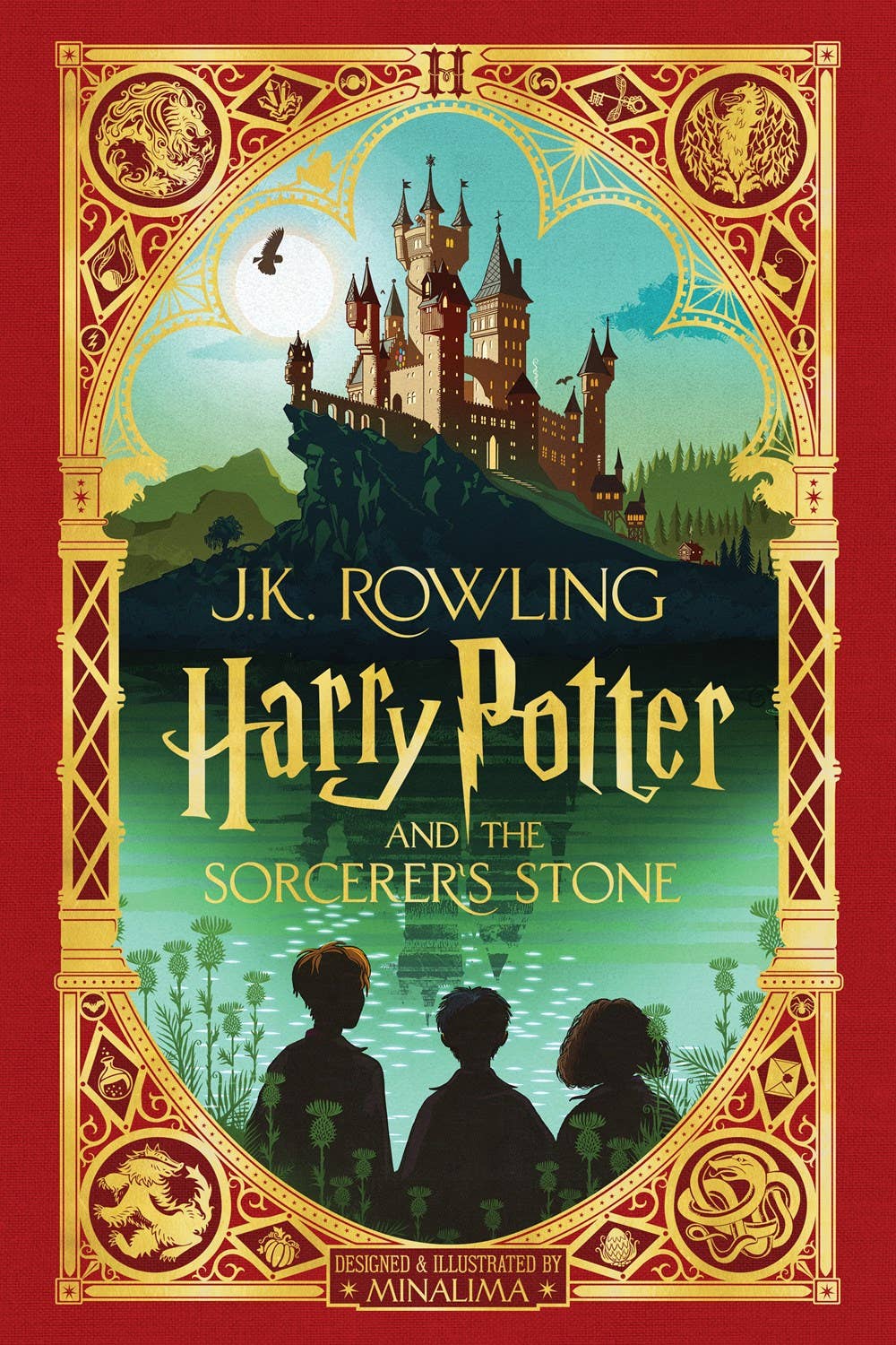 Harry Potter And The Sorcerer's Stone (Minalima Edition) Harry Potter Book 1