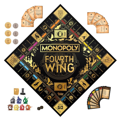 Fourth Wing Edition Monopoly Board Game
