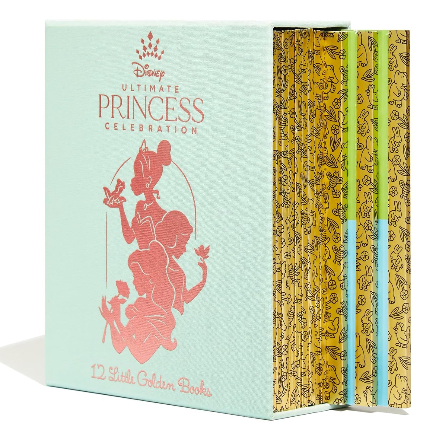 Ultimate Disney Princess Boxed Set of 12 Little Golden Books (Hardcovers)