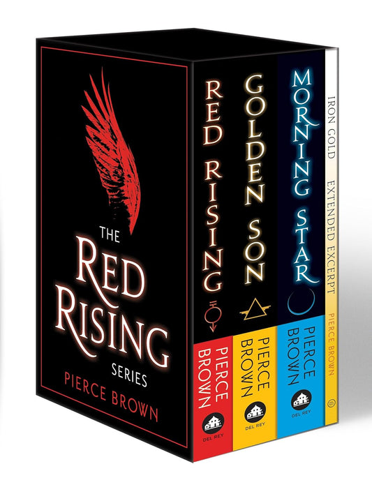Red Rising Box Set (Paperback) Book 1, 2, 3 and an exclusive extended excerpt of Book 4