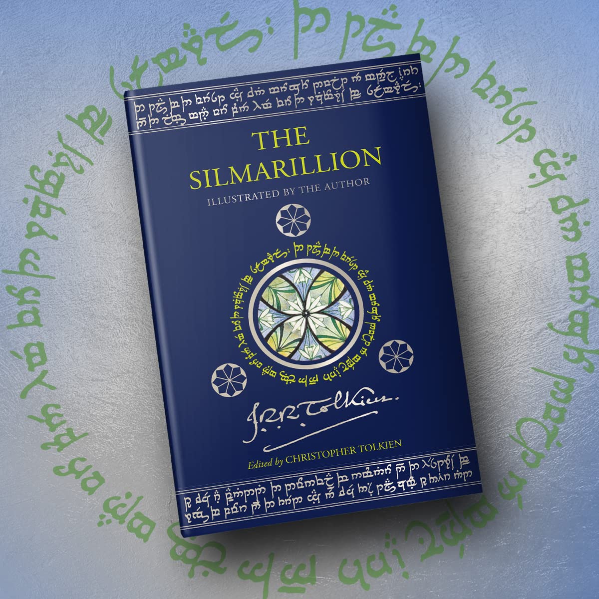 The Silmarillion: Illustrated Edition (Hardcover with Sprayed Edges) A Tolkien Novel