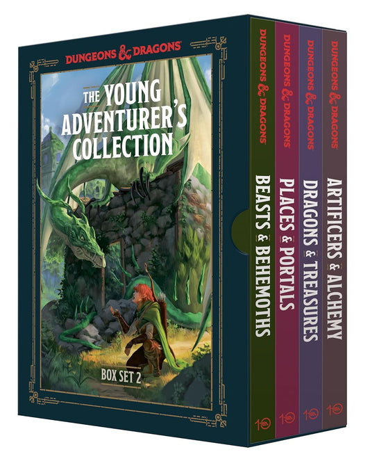 Dungeons & Dragons: The Young Adventurer's Collection #2 (Paperbacks) 4 Books Packaged As A Set